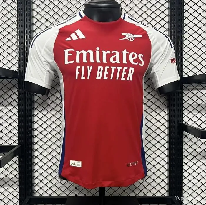 Camiseta Arsenal 2024/25 LOCAL MANGA CORTA VERSION JUGADOR